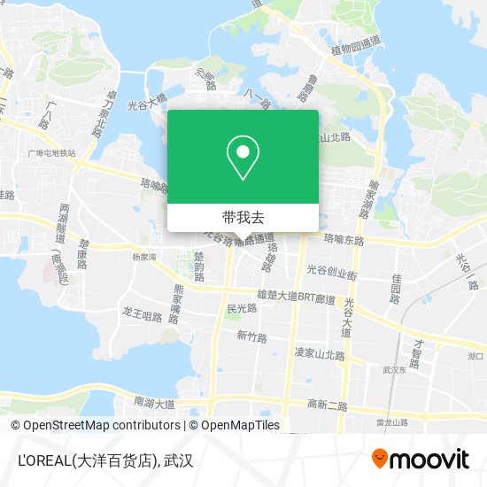 L'OREAL(大洋百货店)地图