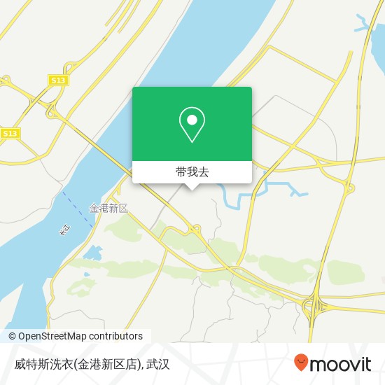 威特斯洗衣(金港新区店)地图