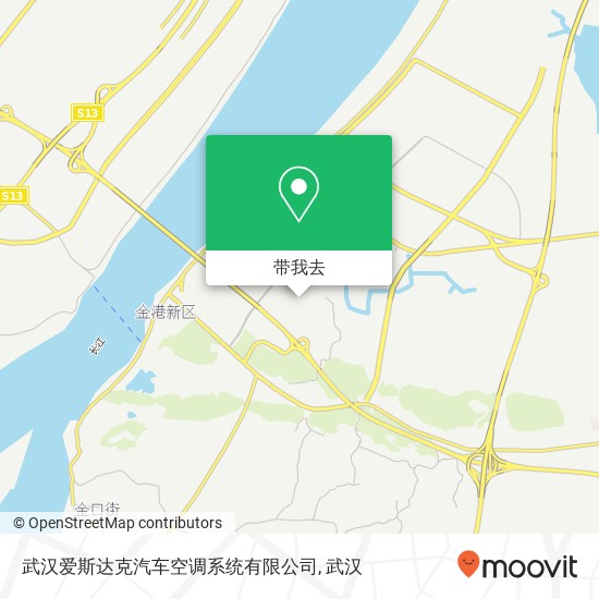 武汉爱斯达克汽车空调系统有限公司地图
