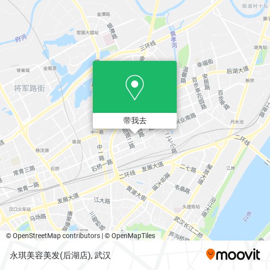 永琪美容美发(后湖店)地图