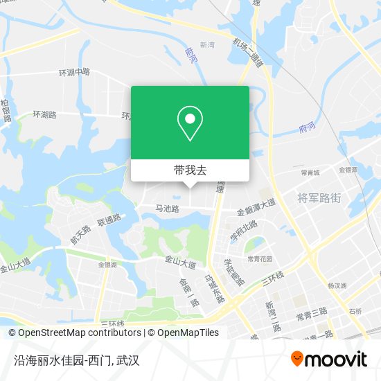 沿海丽水佳园-西门地图