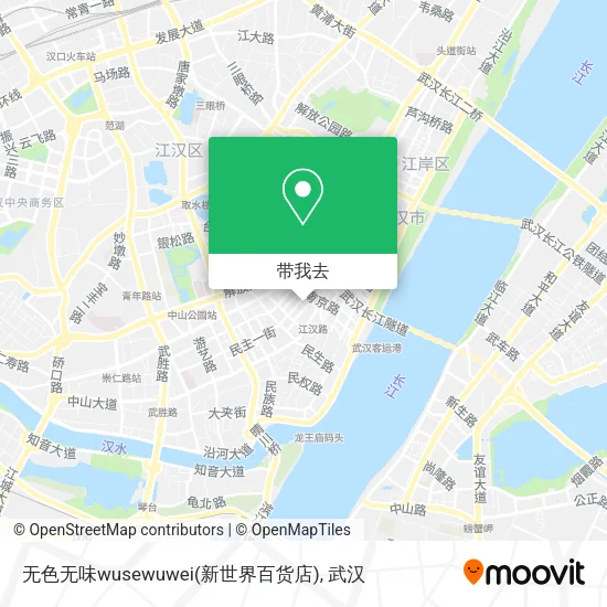 无色无味wusewuwei(新世界百货店)地图