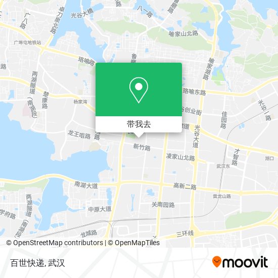 百世快递地图