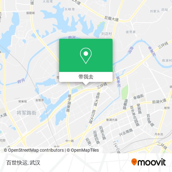 百世快运地图