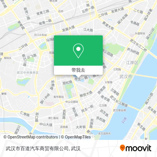 武汉市百道汽车商贸有限公司地图