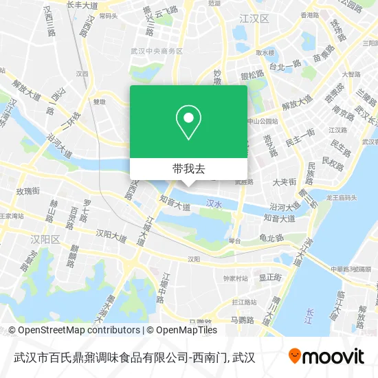 武汉市百氏鼎鼐调味食品有限公司-西南门地图