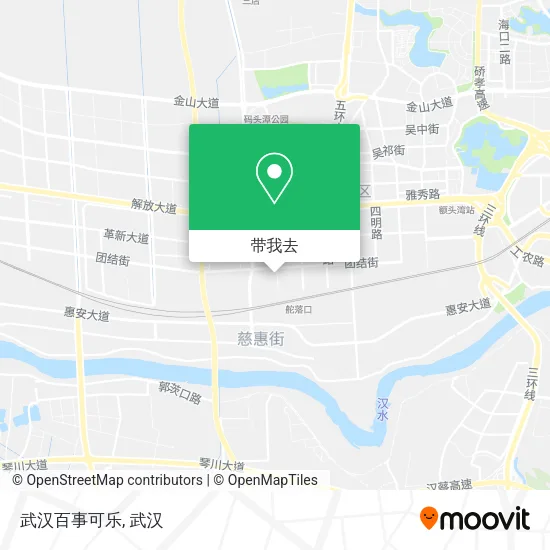 武汉百事可乐地图