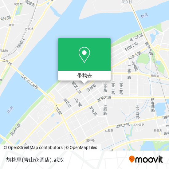 胡桃里(青山众圆店)地图