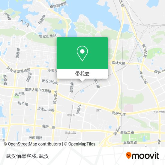 武汉怡馨客栈地图