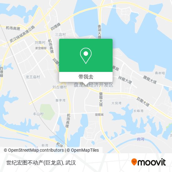 世纪宏图不动产(巨龙店)地图