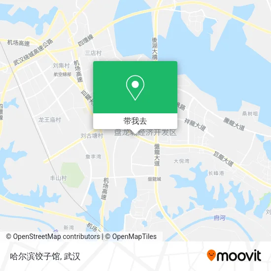 哈尔滨饺子馆地图