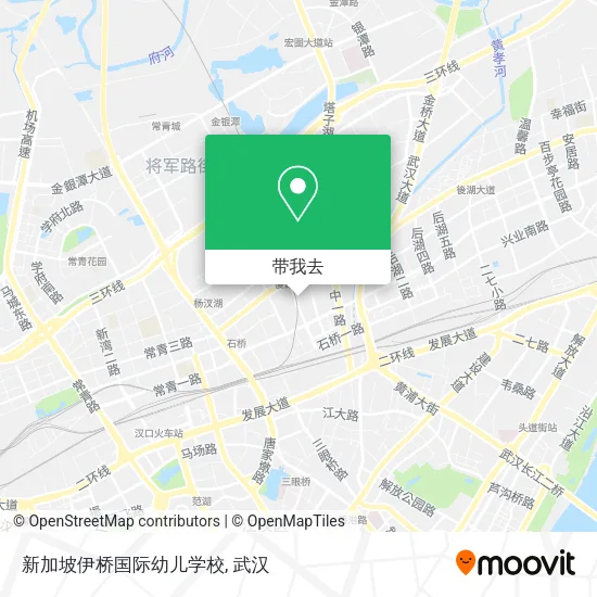 新加坡伊桥国际幼儿学校地图
