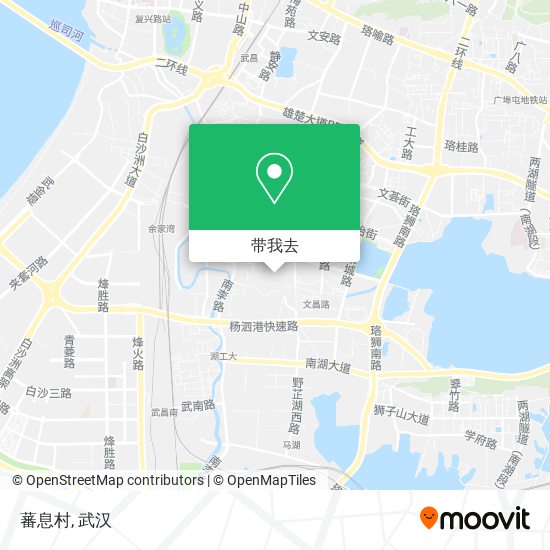蕃息村地图