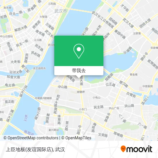 上臣地板(友谊国际店)地图