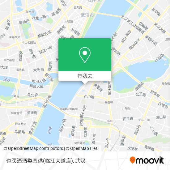 也买酒酒类直供(临江大道店)地图