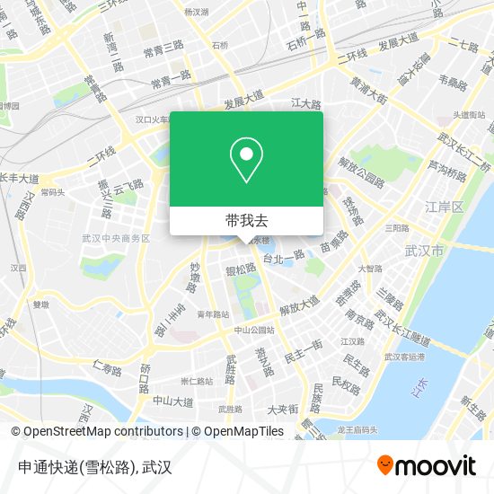 申通快递(雪松路)地图