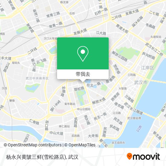 杨永兴黄陂三鲜(雪松路店)地图