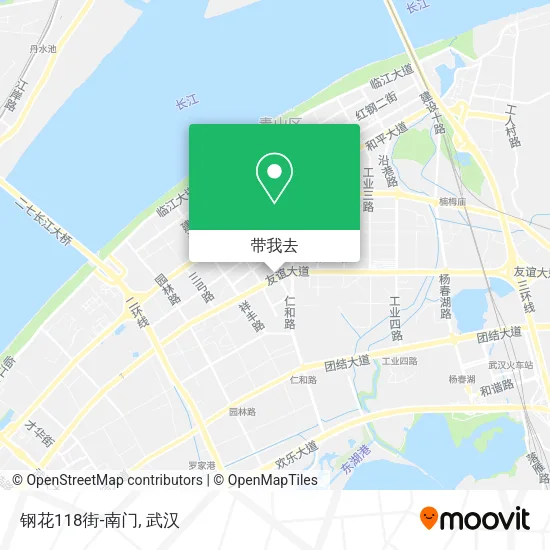 钢花118街-南门地图