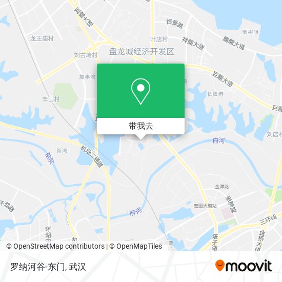罗纳河谷-东门地图