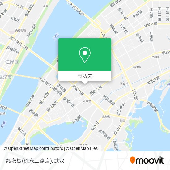 靓衣橱(徐东二路店)地图