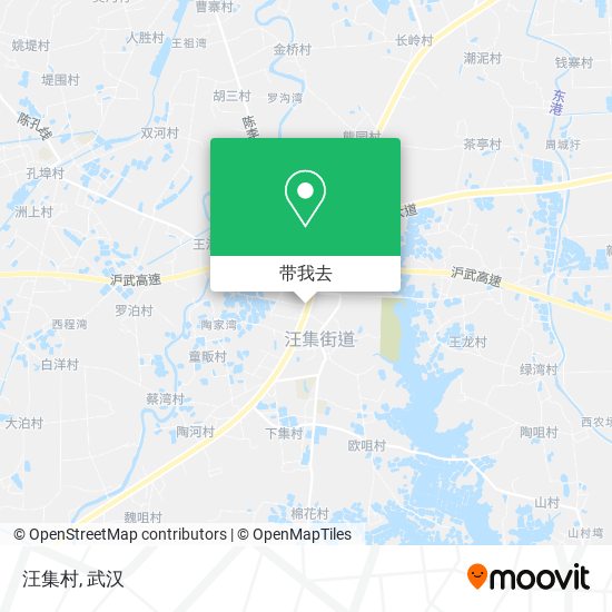 汪集村地图