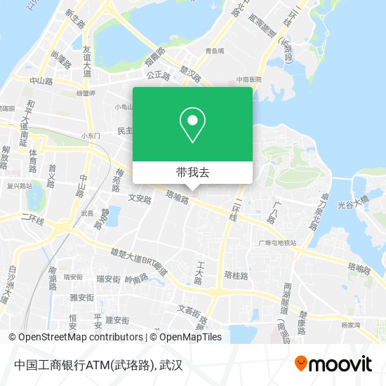 中国工商银行ATM(武珞路)地图
