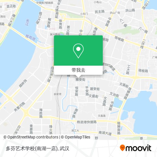 多芬艺术学校(南湖一店)地图