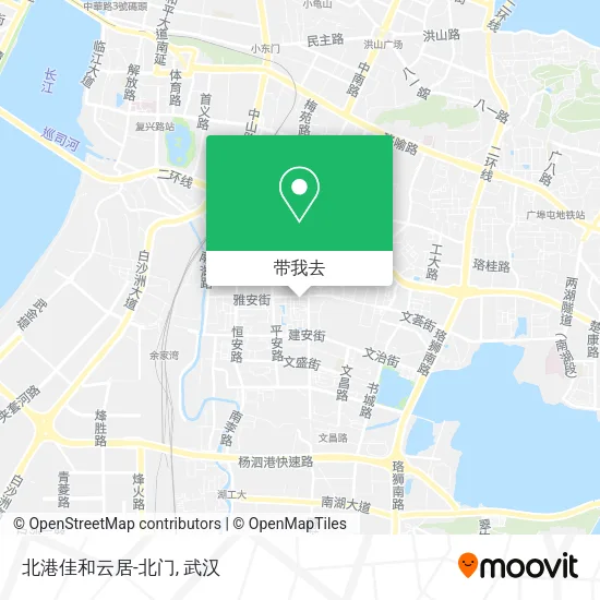北港佳和云居-北门地图