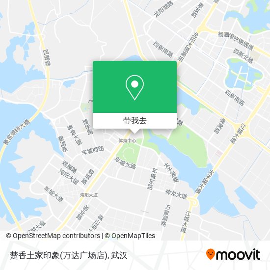 楚香土家印象(万达广场店)地图