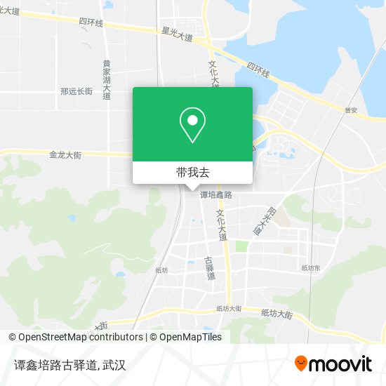 谭鑫培路古驿道地图