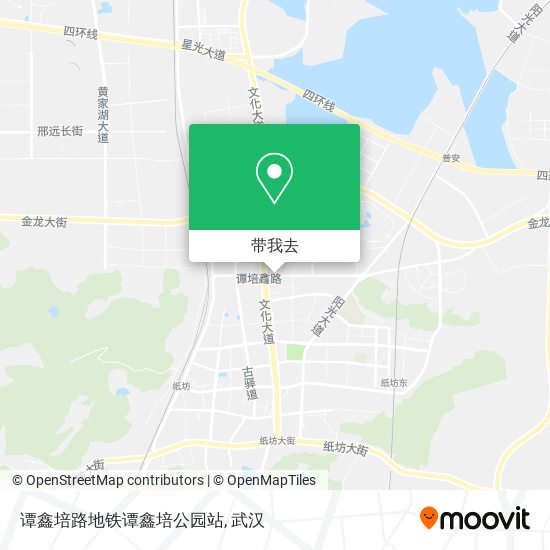 谭鑫培路地铁谭鑫培公园站地图