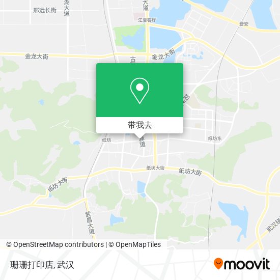 珊珊打印店地图