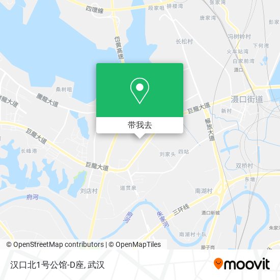 汉口北1号公馆-D座地图