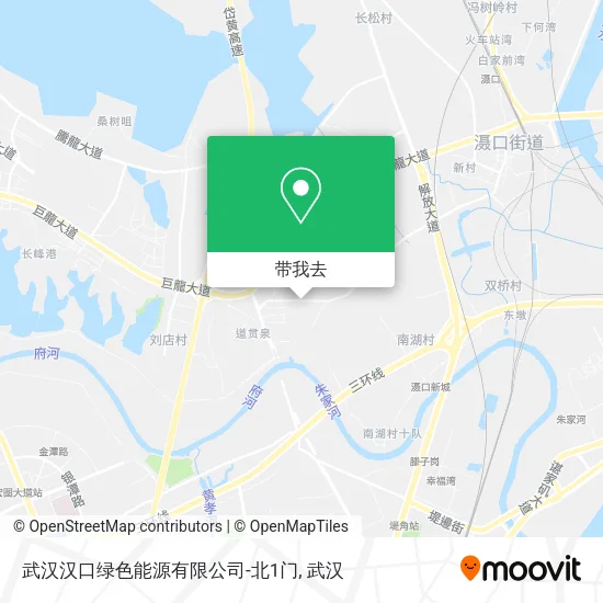 武汉汉口绿色能源有限公司-北1门地图