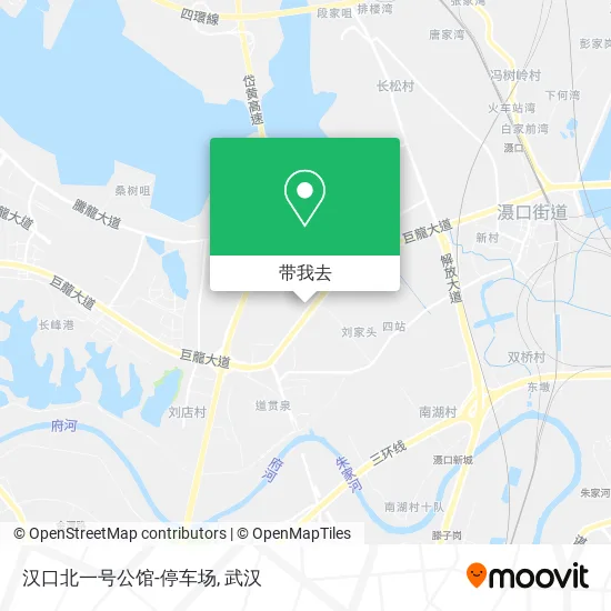 汉口北一号公馆-停车场地图