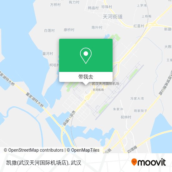 凯撒(武汉天河国际机场店)地图