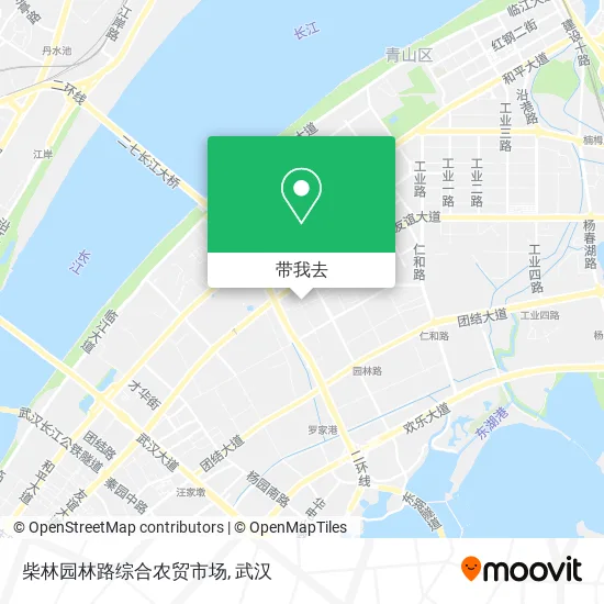 柴林园林路综合农贸市场地图
