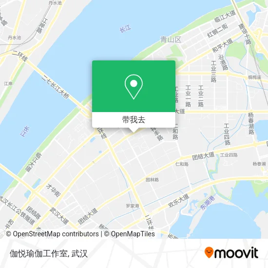 伽悦瑜伽工作室地图