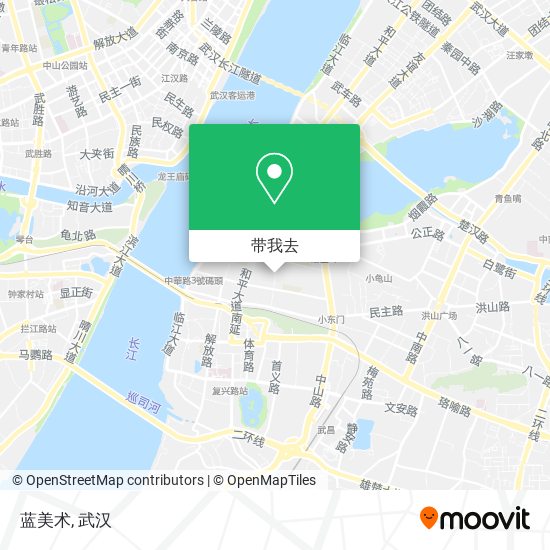 蓝美术地图