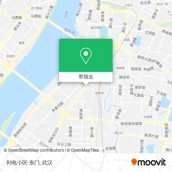 列电小区-东门地图