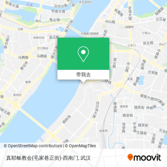 真耶稣教会(毛家巷正街)-西南门地图