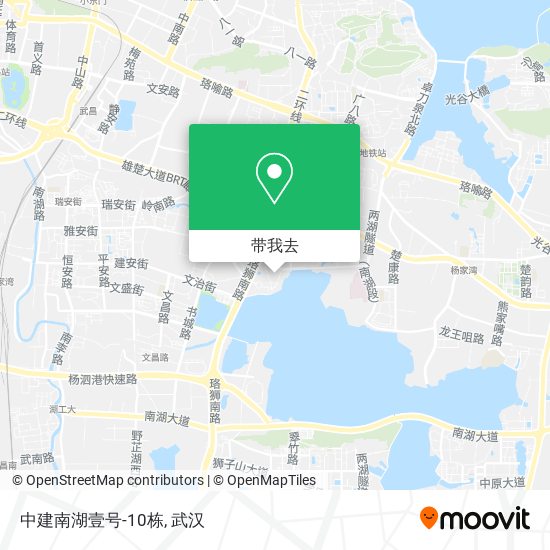 中建南湖壹号-10栋地图