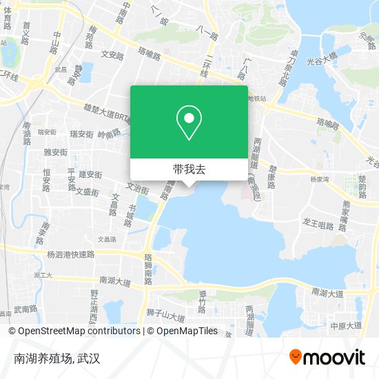 南湖养殖场地图