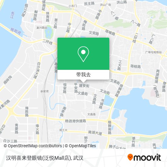 汉明喜来登眼镜(泛悦Mall店)地图