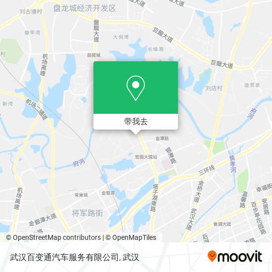 武汉百变通汽车服务有限公司地图