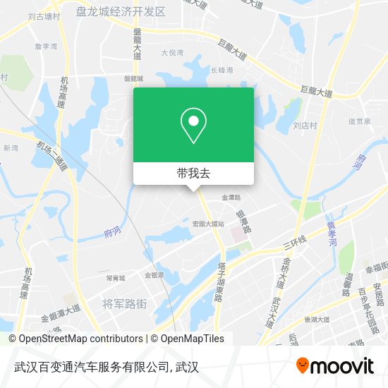 武汉百变通汽车服务有限公司地图