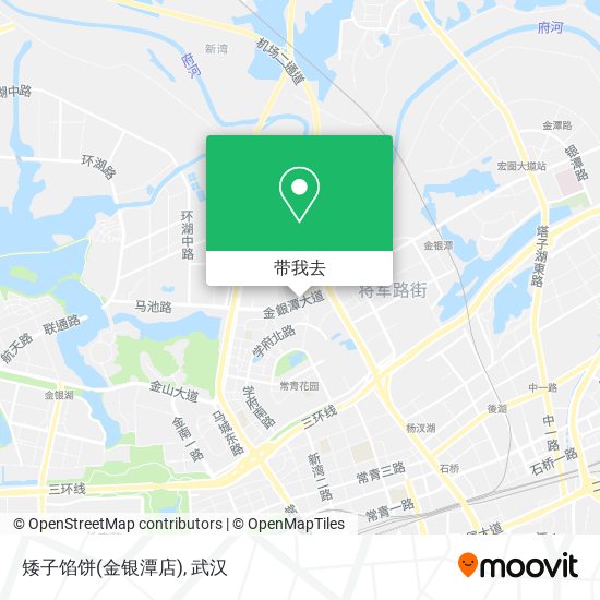 矮子馅饼(金银潭店)地图