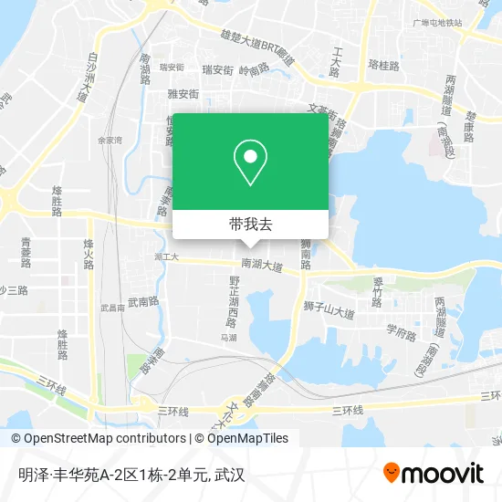 明泽·丰华苑A-2区1栋-2单元地图