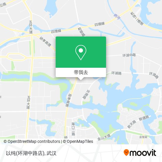 以纯(环湖中路店)地图