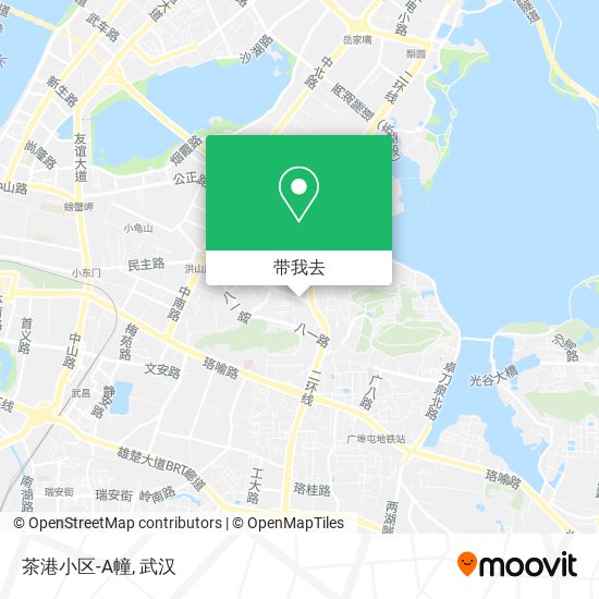 茶港小区-A幢地图